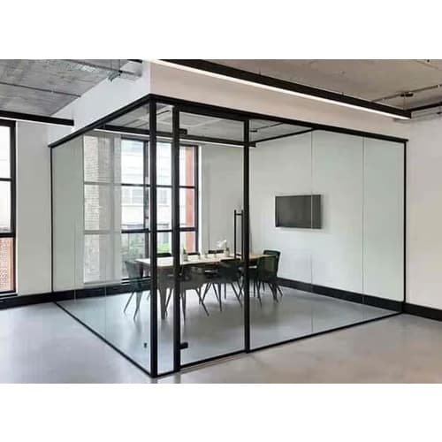 Interior Aluminium Partitions - NSG Glass & Projects