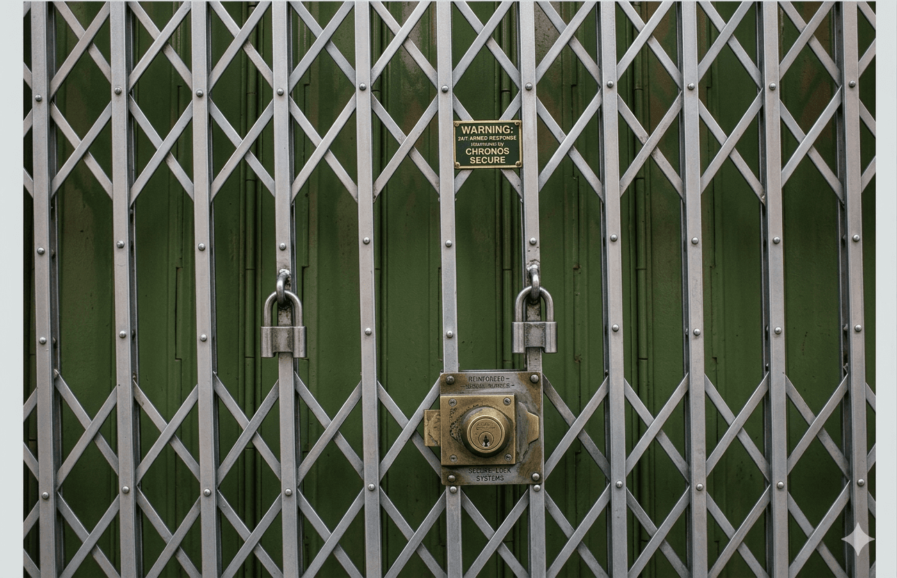 Heavy-duty security gate steel installation Kempton Park