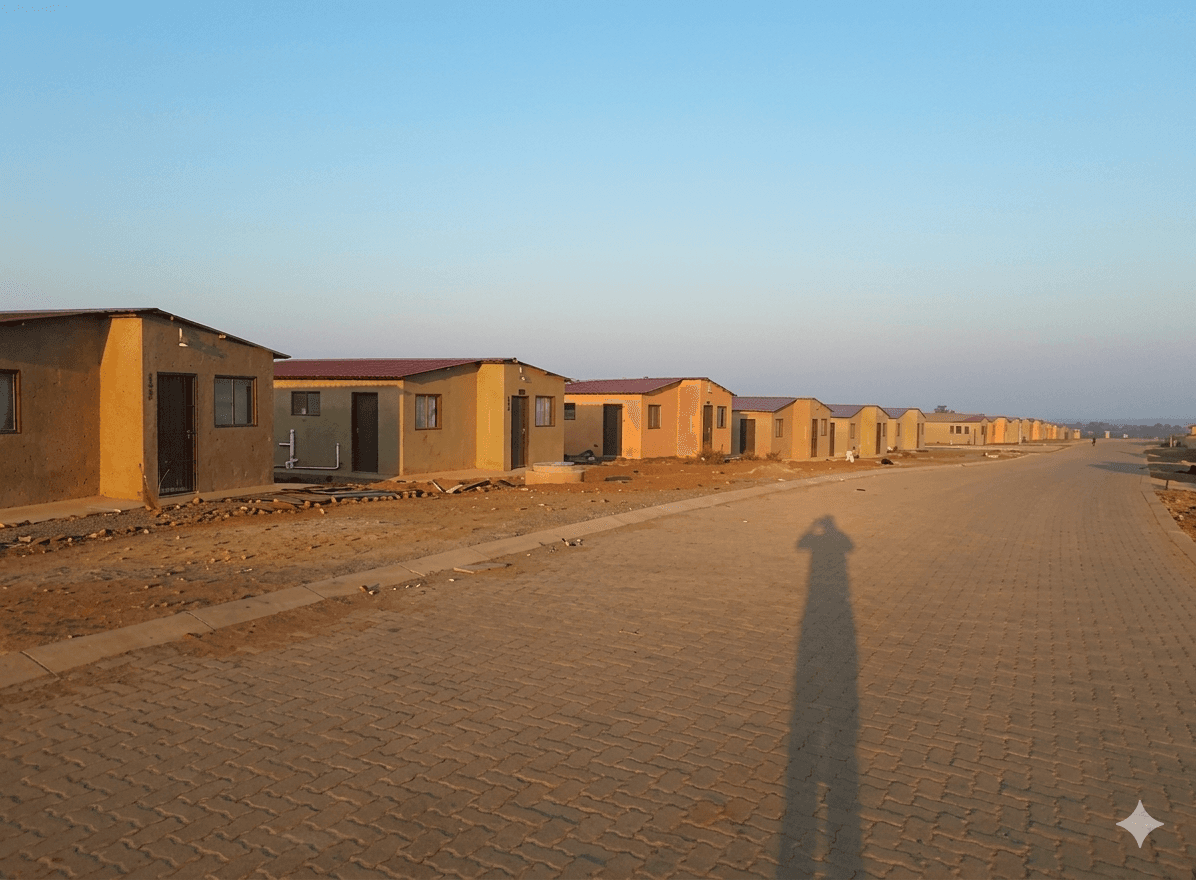 Mass glazing installation for 1050-unit low cost housing development Sun Way North West