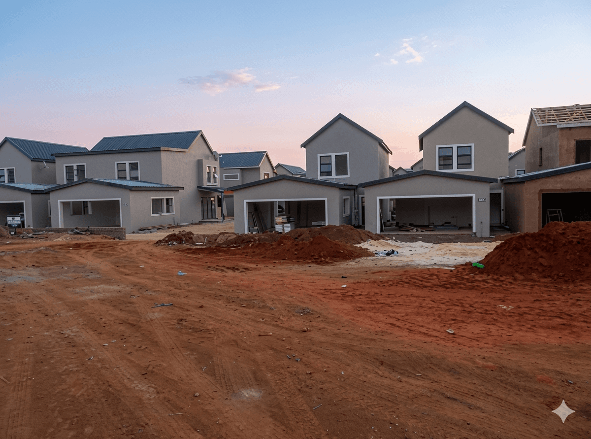 Exterior aluminium door and window products for Redstone Estate units